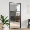 Porte en verre Fretwork Noir 102,5 x 3,5 x 201,5 cm Aluminium 519935519935