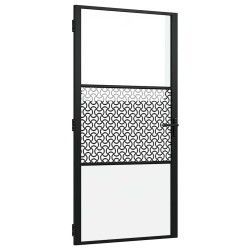 Porte en verre Fretwork Noir 102,5 x 3,5 x 201,5 cm Aluminium 519935519935