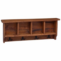 Cintre Marron 70 x 11 x 27 cm Bois de Mahogany Massif 519940519940
