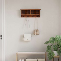 Cintre Marron 70 x 11 x 27 cm Bois de Mahogany Massif 519940519940