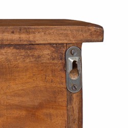 Cintre Marron 70 x 11 x 27 cm Bois de Mahogany Massif 519940519940