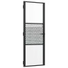 Porte en verre Fretwork Noir 76 x 3.5 x 201.5 cm Aluminium 519941519941