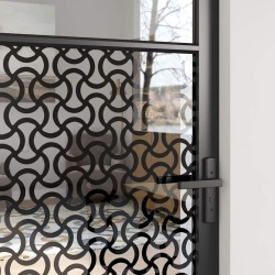 Porte en verre Fretwork Noir 76 x 3.5 x 201.5 cm Aluminium 519941519941