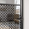 Porte en verre Fretwork Noir 76 x 3.5 x 201.5 cm Aluminium 519941519941
