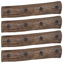 Cintre Marron 50 x 8 x 12 cm Bois Recyclé Solide 519942519942