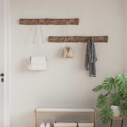 Cintre Marron 50 x 8 x 12 cm Bois Recyclé Solide 519942519942