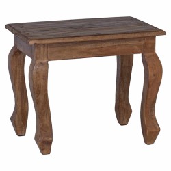 Table Gigogne 3 pcs Marron Bois massif d'acajou 519946519946