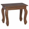 Table Gigogne 3 pcs Marron Bois massif d'acajou 519946519946