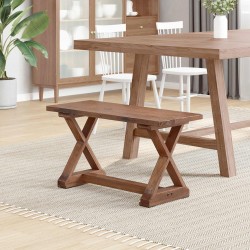 banc Naturel 85 x 35 x 46 cm Bois massif de récupération 519948519948