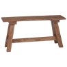 banc Naturel 92 x 23,5 x 45,5 cm Bois massif d'acajou 519949519949