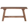 banc Naturel 92 x 23,5 x 45,5 cm Bois massif d'acajou 519949519949