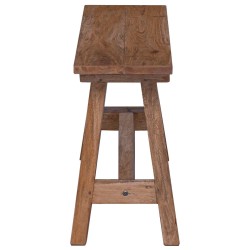 banc Naturel 92 x 23,5 x 45,5 cm Bois massif d'acajou 519949519949