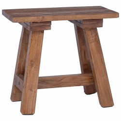 banc Naturel 50,5 x 25 x 47,5 cm Bois massif d'acajou 519950519950