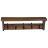 Cintre Marron 50 x 10 x 14 cm Bois de Mahogany Massif 519954519954
