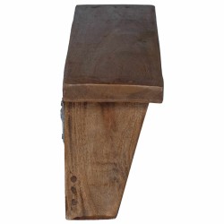 Cintre Marron 50 x 10 x 14 cm Bois de Mahogany Massif 519954519954