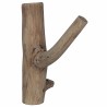 Crochet Marron 4 x 4 x 14 cm Bois Recyclé Solide 519955519955