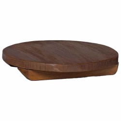 Tabouret à Plantes 3 pcs Marron Bois d'Acajou 519957519957