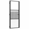 Porte en verre Fretwork Noir 83 x 3,5 x 201,5 cm Aluminium 519964519964