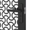 Porte en verre Fretwork Noir 83 x 3,5 x 201,5 cm Aluminium 519964519964