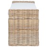 Banc de rangement avec coussin Naturel 110 x 40 x 50 cm Rotin 519967519967