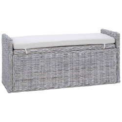Banc de rangement Blanchiment 110 x 40 x 50 cm Rotin 519970519970