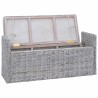 Banc de rangement Blanchiment 110 x 40 x 50 cm Rotin 519970519970