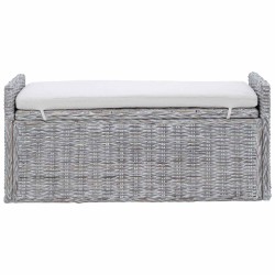 Banc de rangement Blanchiment 110 x 40 x 50 cm Rotin 519970519970