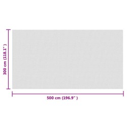 Filet Anti-insectes Blanc 3 x 5 m Polyéthylène 519972519972