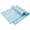 Serviettes de chaise d'extérieur 2 pcs Bleu 130 x 60 cm 519974519974