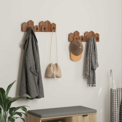 Cintre Marron 48 x 8 x 15 cm Bois de Mahogany Massif 519976519976