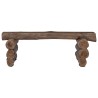 banc Naturel 110 x 30 x 34 cm Bois de teck massif 519982519982