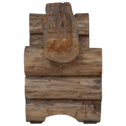 banc Naturel 110 x 30 x 34 cm Bois de teck massif 519982519982