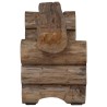 banc Naturel 110 x 30 x 34 cm Bois de teck massif 519982519982