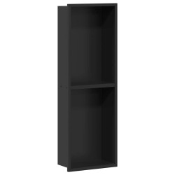 Niche de Douche Noir 60 x 20 x 9,5 cm Acier inoxydable 519983519983