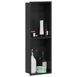 Niche de Douche Noir 60 x 20 x 9,5 cm Acier inoxydable 519983519983