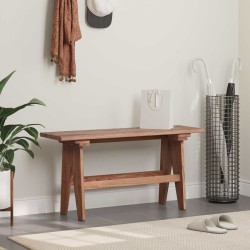 banc Naturel 100 x 30 x 51 cm Bois massif de récupération 519986519986
