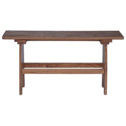 banc Naturel 100 x 30 x 51 cm Bois massif de récupération 519986519986
