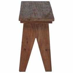 banc Naturel 100 x 30 x 51 cm Bois massif de récupération 519986519986