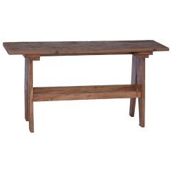 banc Naturel 100 x 30 x 51 cm Bois massif de récupération 519986519986
