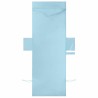 Serviettes de Transat 2 pcs Bleu 210 x 75 cm 519991519991