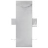Serviettes de Transat 2 pcs Gris 210 x 75 cm 519992519992