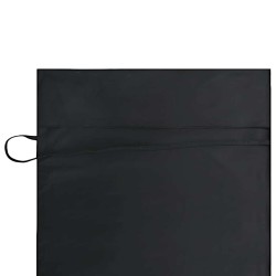 Serviettes de Transat 2 pcs Noir 210 x 75 cm 519994519994