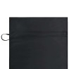 Serviettes de Transat 2 pcs Noir 210 x 75 cm 519994519994