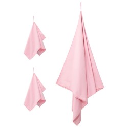 Set de serviettes de sport 3 pcs Rose Polyester et Polyamide 520000520000