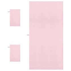 Set de serviettes de sport 3 pcs Rose Polyester et Polyamide 520000520000