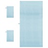 Set de serviettes de sport 3 pcs Bleu Polyester et Polyamide 520001520001