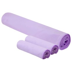 Set de serviettes de sport 3 pcs Violet Polyester et Polyamide 520003520003