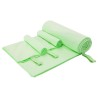 Set de serviettes de sport 3 pcs Vert Polyester et Polyamide 520004520004
