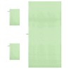 Set de serviettes de sport 3 pcs Vert Polyester et Polyamide 520004520004