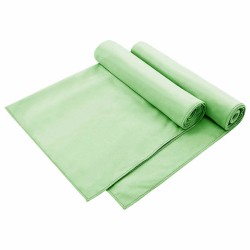 Serviettes de chaise d'extérieur 2 pcs Vert 130 x 60 cm 520007520007